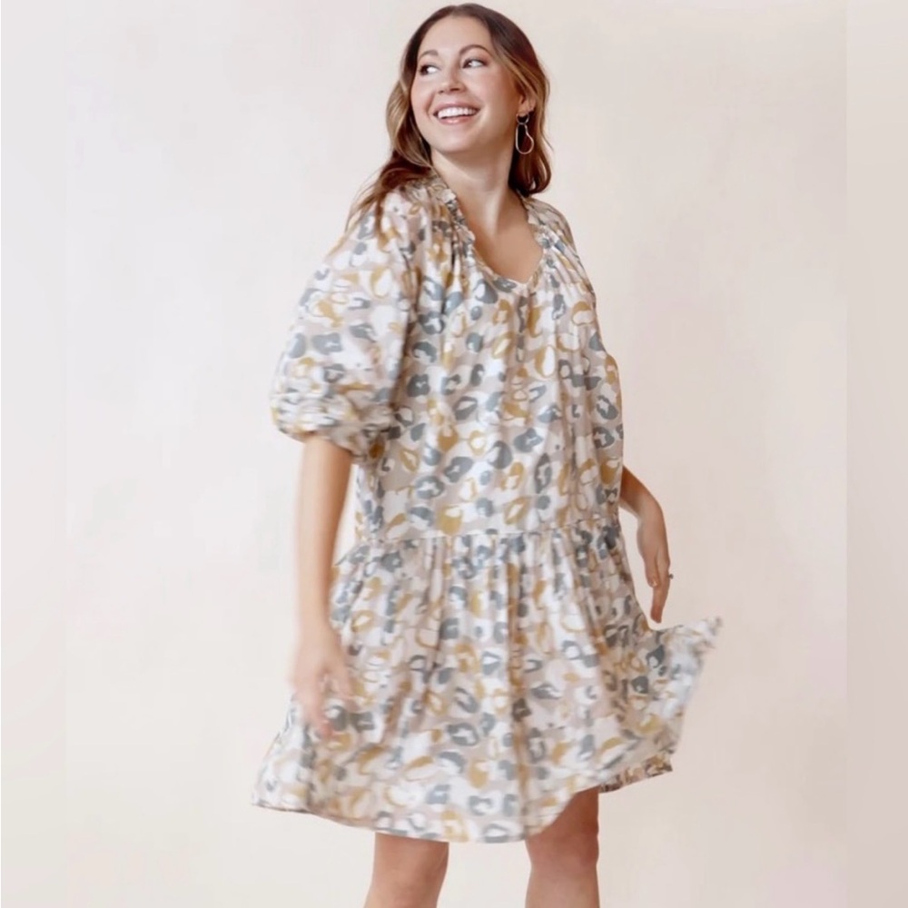 Able Hannah Raglan Flounce Dress Size XXL